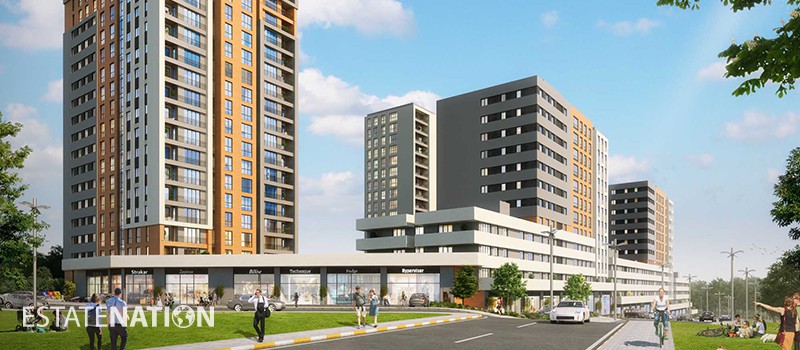 family project in bahcesehir with government guaranteed en131