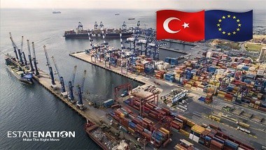 تركيا تحقق فائض تجارة مع الاتحاد الأوروبي خلال 2019